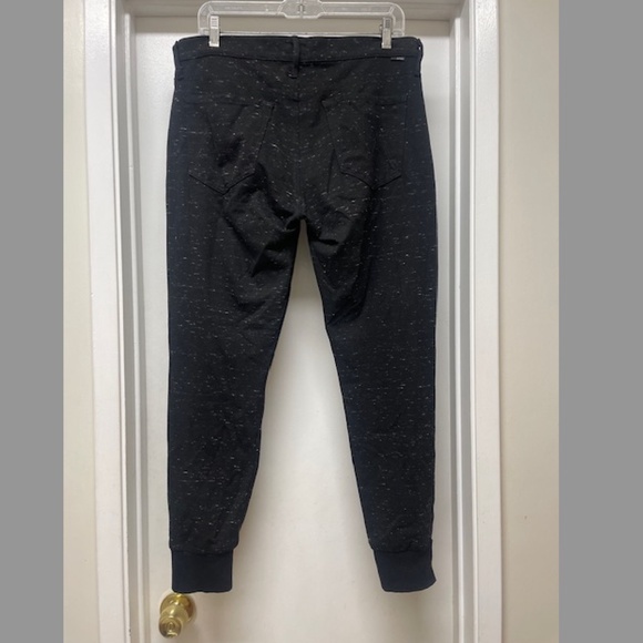 MOTHER The Trainer Track Joggers Pants Black Sky Pirate - Picture 11 of 13